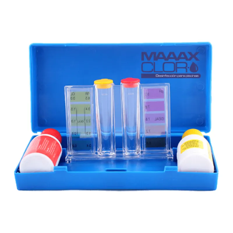 Kit Comparador Para Prueba De PH y Cloro