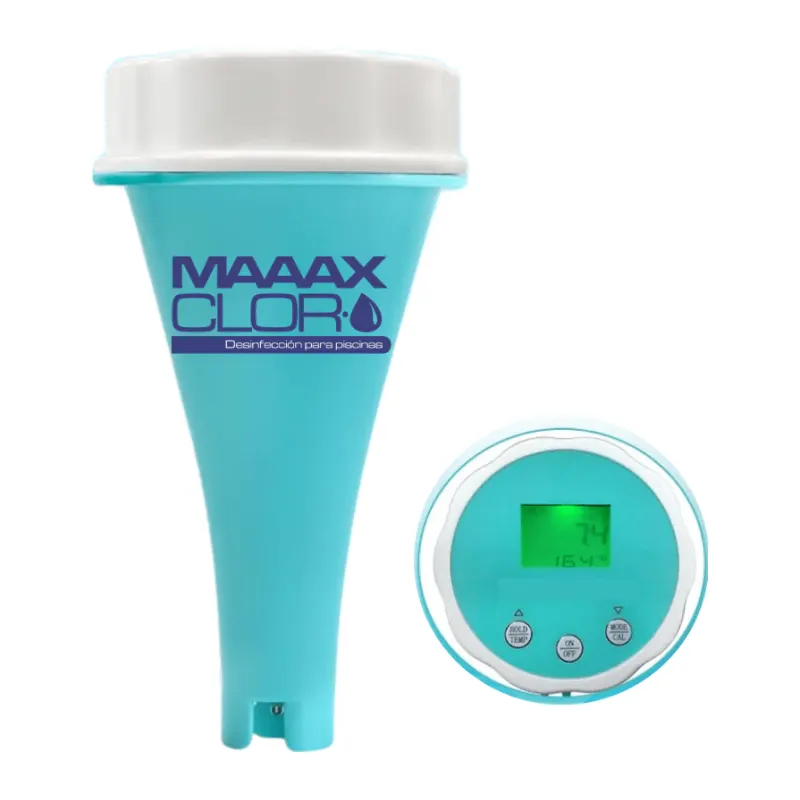 Monitor Digital Flotante Para Piscinas Con Bluetooth 6 En 1