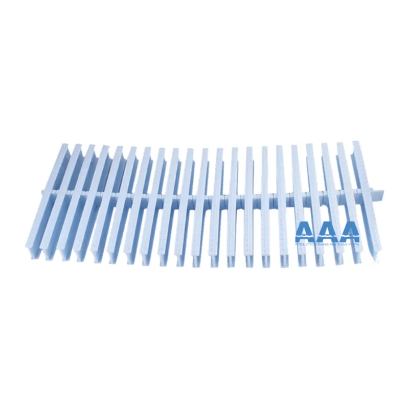 Rejilla Perimetral Blanca 24,5 CM De Ancho (1 mt = 39 piezas)