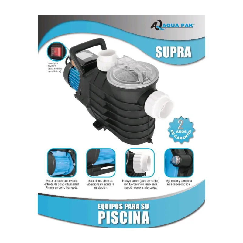 Motobomba para piscina